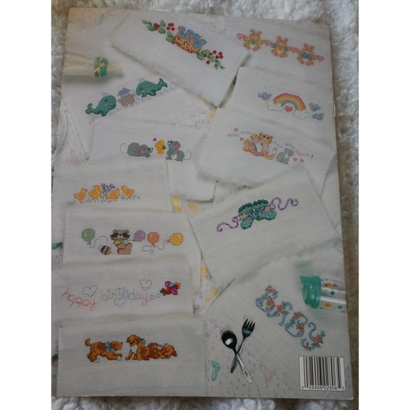 4 Cross stitch Baby Pattern Leaflets - Picture 2 of 7